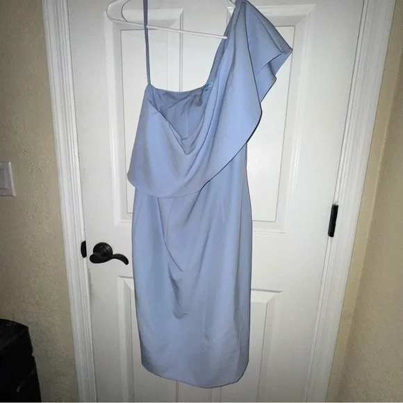 antonio melani blue dress Dress Casual Midi By Antonio Melani In Multi-colored, Size: 0